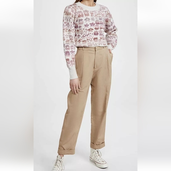 LoveShackFancy Kristen Pullover Sweater in Stardust Fantasy - Picture 3 of 14